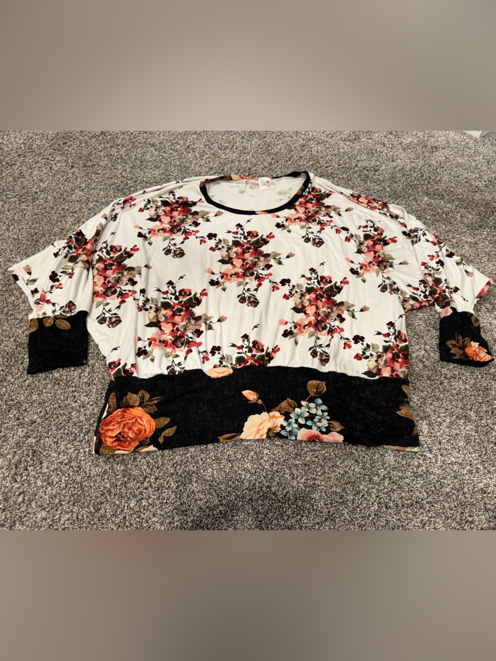Macy Kate Boutique Mommy & Me Matching Floral Tops – Women’s 12 & Girls 4T